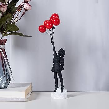 MEDICOM TOY - 当選品 Flying Balloons Girl Red バンクシー ☆ 新品 未開封 Flying Balloons Girl （ORIGINAL Ver